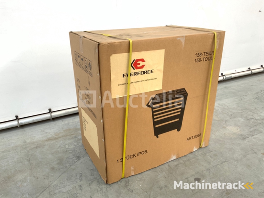 Gereedschapswagen Everforce 158-delig