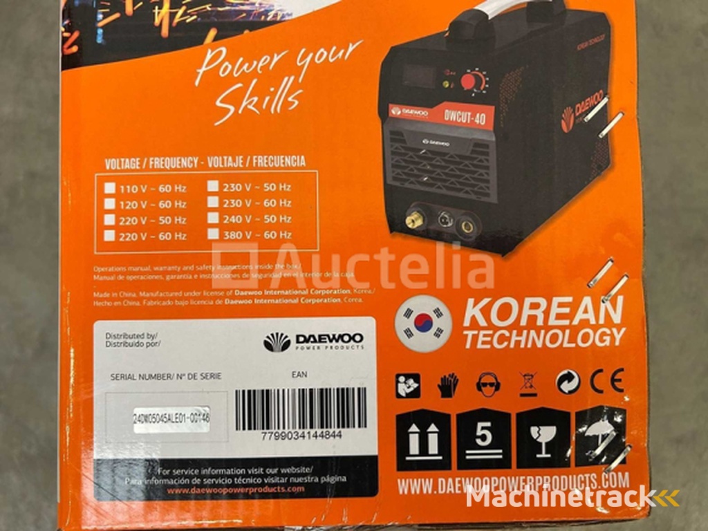 Plasmasnijmachine Daewoo DWCUT40