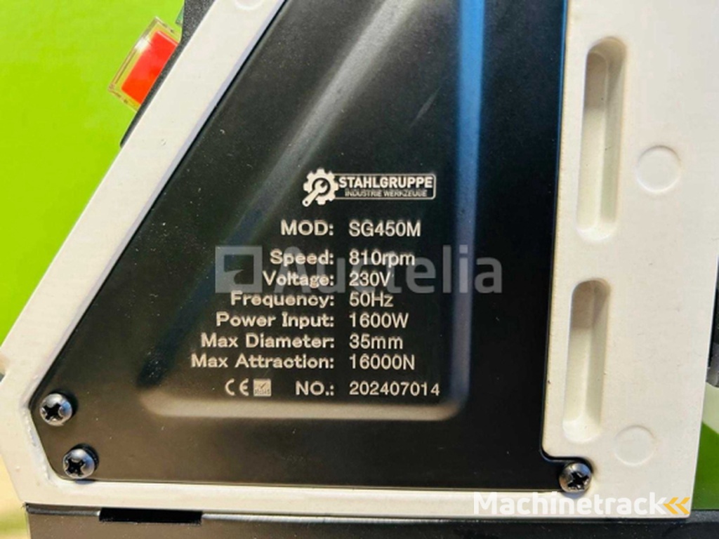 Magnetische boormachine Stahlgruppe SG450M