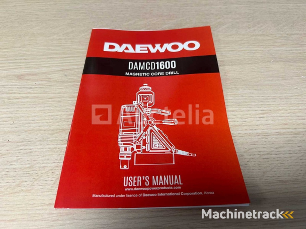 Daewoo - 2025 - DAMCD1600 - Magnetische boormachine