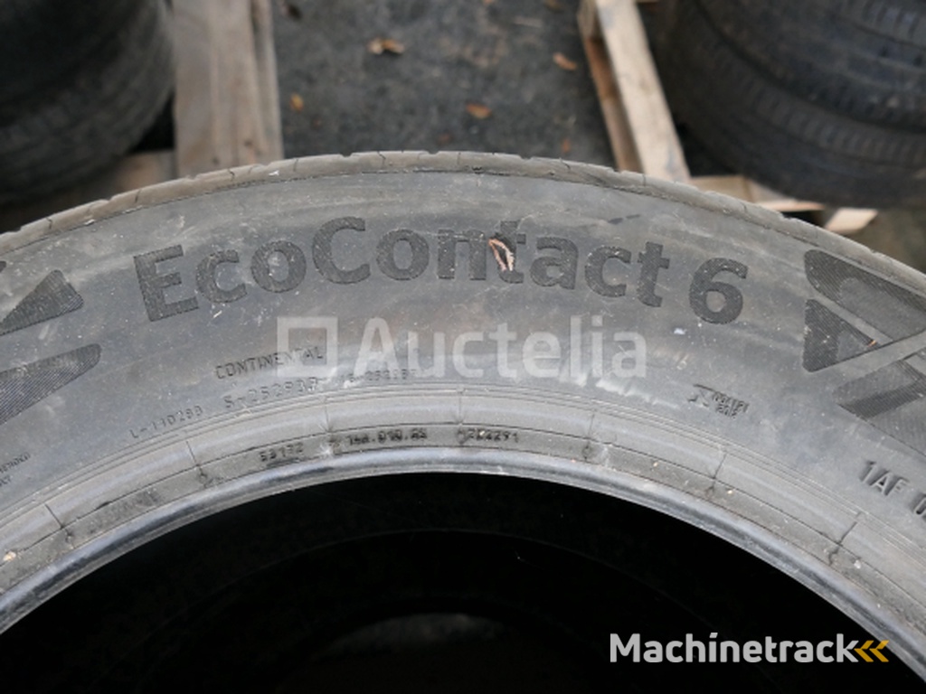 4 Continental Eco Contact 6 second-hand tyres (Dimensions: 215/60R17H 96H)