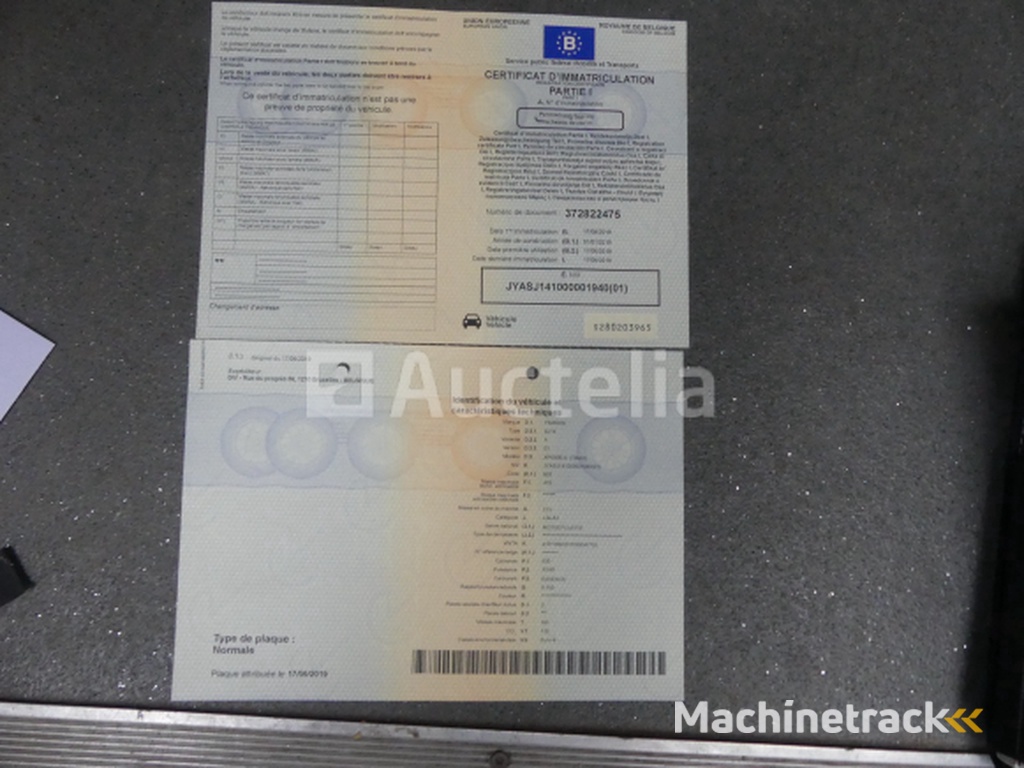 500cc Scooter Yamaha TMAX (2019-47.493 km)