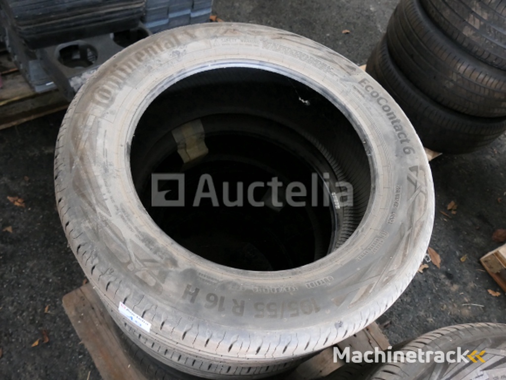 4 Continental Eco Contact 6 tweedehands banden (Afmetingen: 195/55R16 87H)