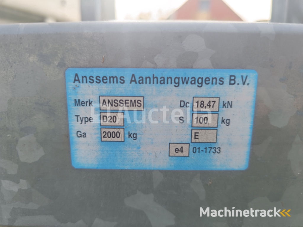 Anssems dubbelassige oplegger (2010-VIN:XLJ1A040610098553)