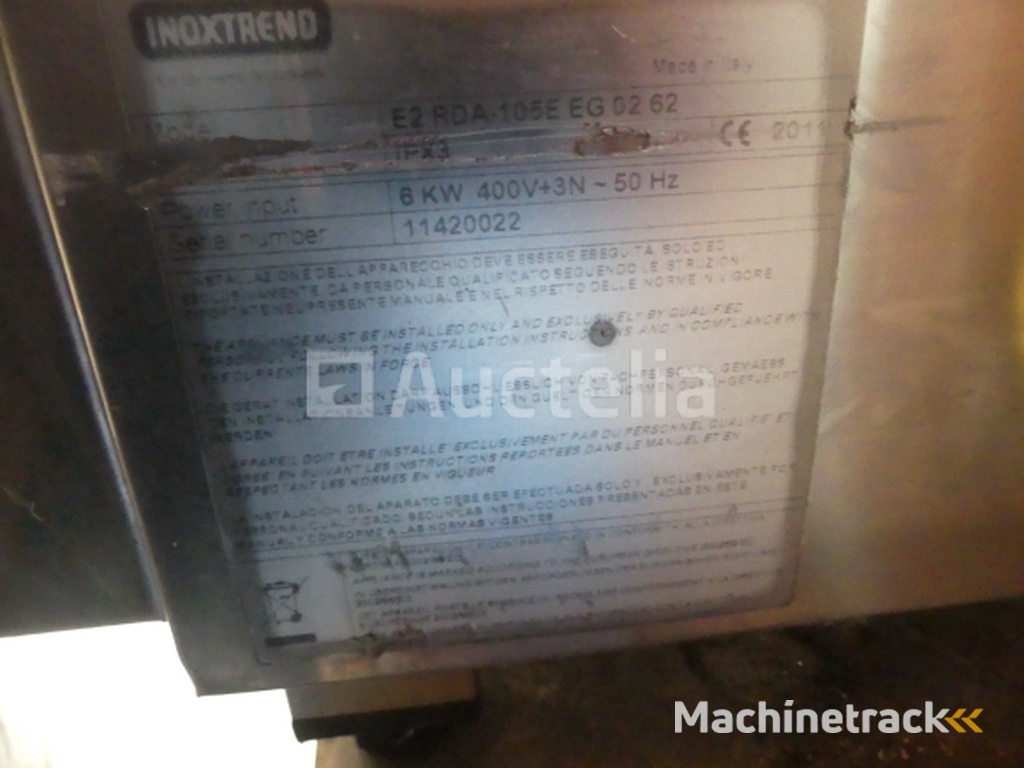 Inoxtrend E2 RDA-105E RVS combi stoomoven