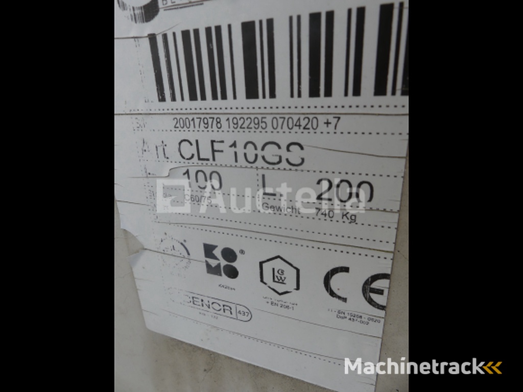 6 L betonnen stoepranden