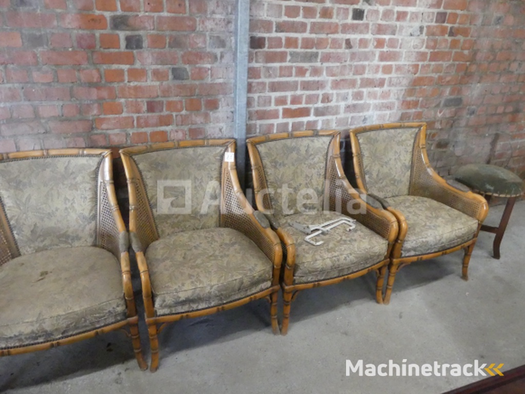 4 Vintage Armchairs
