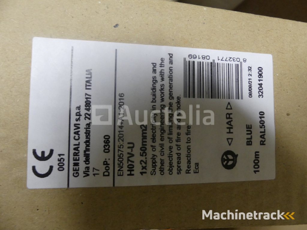 REF:Midi - Pal 1 - Set van verschillende elektrische kabelhaspels