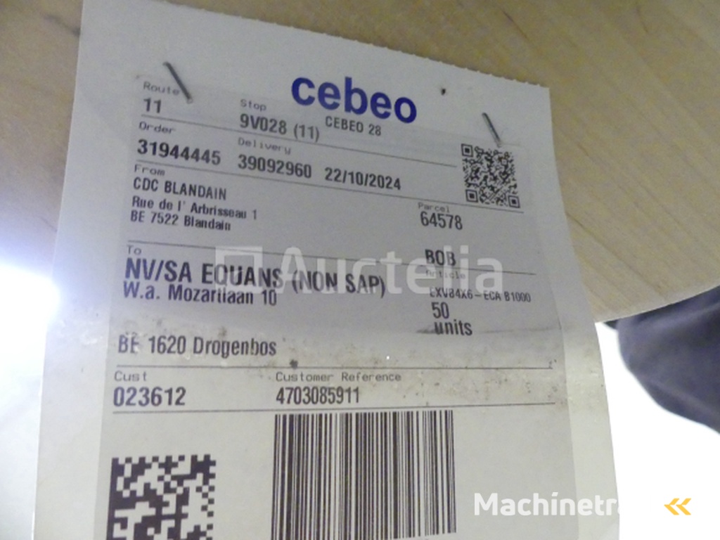 Set van diverse inbouwspots + kabelbalans