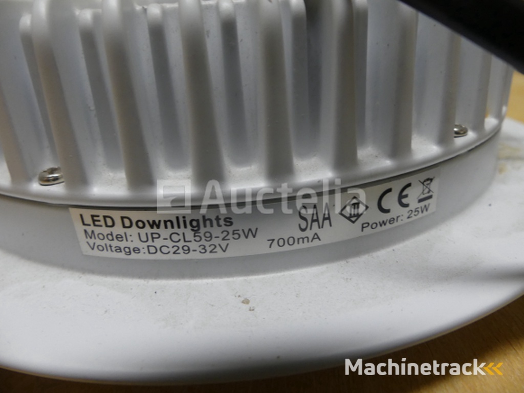 Set van diverse inbouwspots + kabelbalans