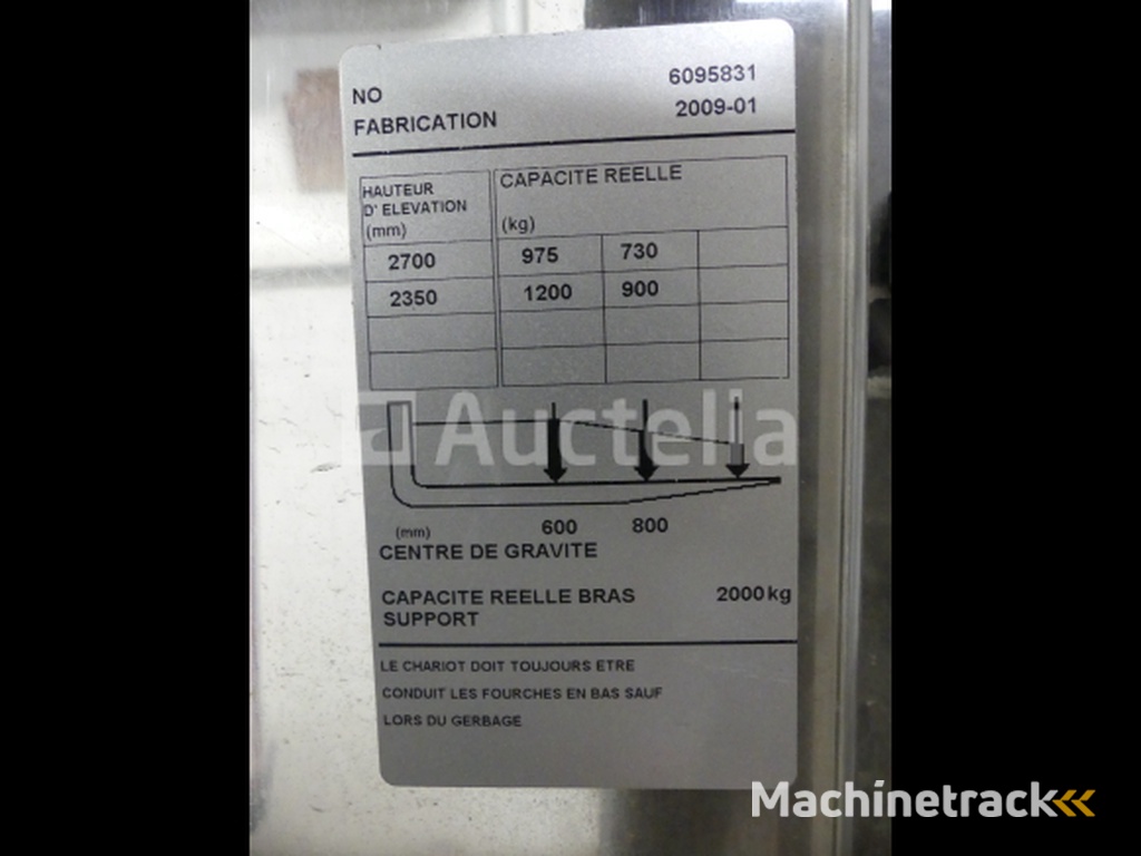 REF:2245.18.36 - BT Staxio SWE120 L electric stacker