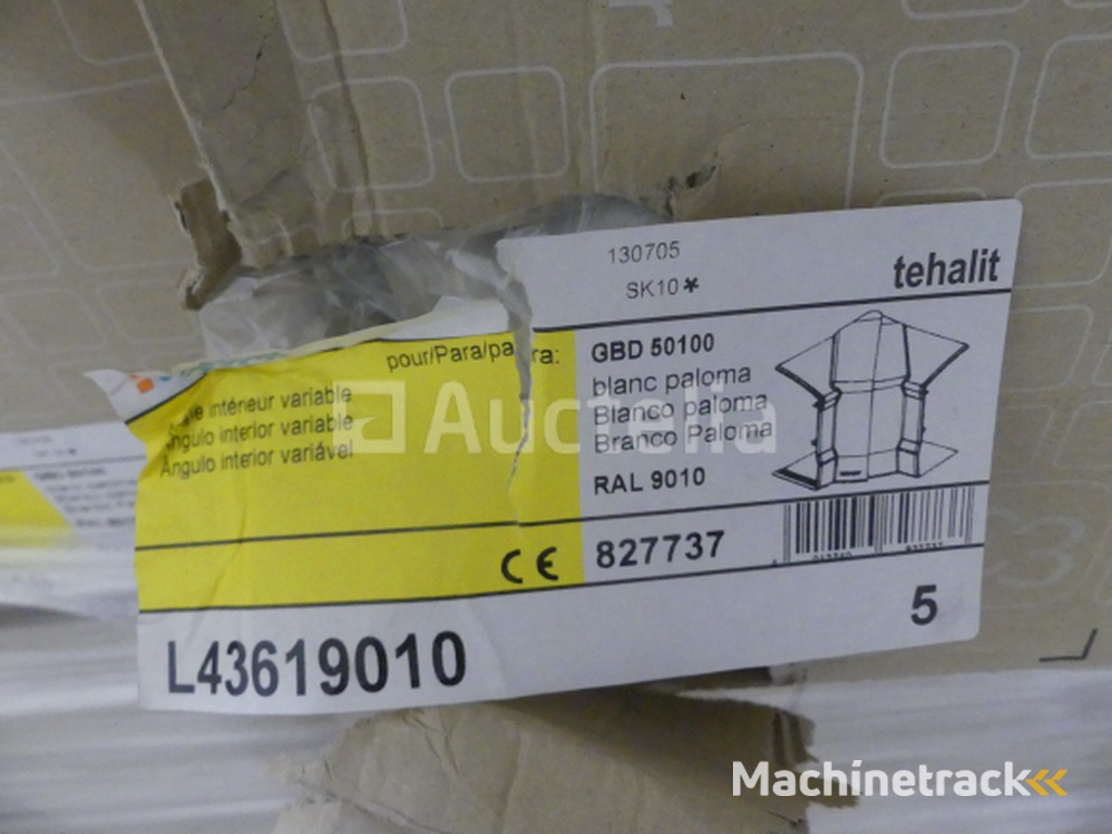 REF:Midi - Pal 4 fluo - Set van stortkokers, ellebogen en accessoires