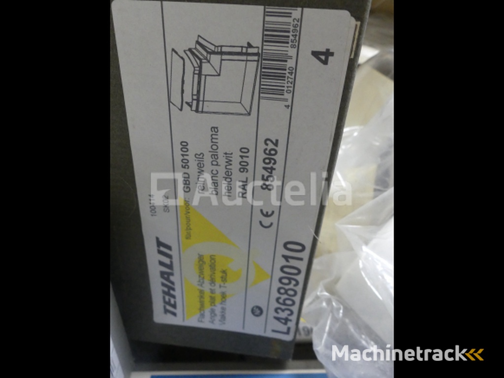 REF:Midi - Pal 4 fluo - Set van stortkokers, ellebogen en accessoires