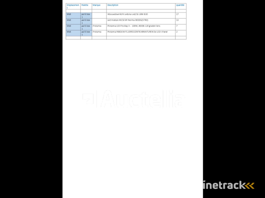 REF:Midi - Pal 6 - Set spots en diverse inbouwlampen