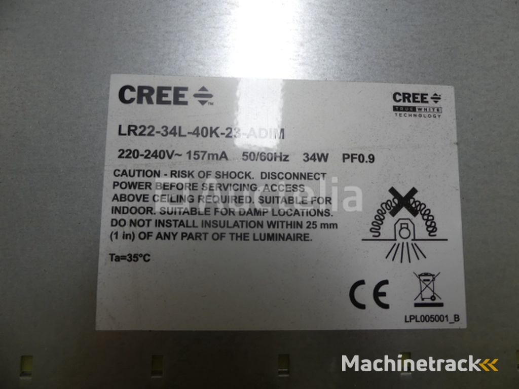 Set inbouw- en plafondspots