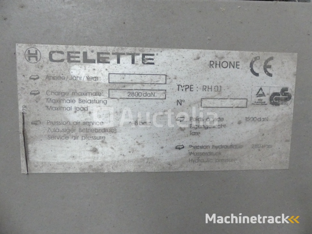 Celette Rhone 2800 body marble