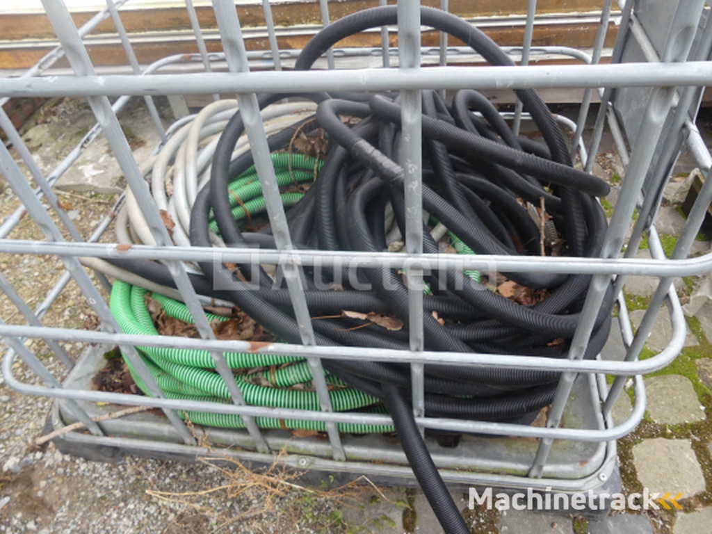 Empty IBC tank cage and contents