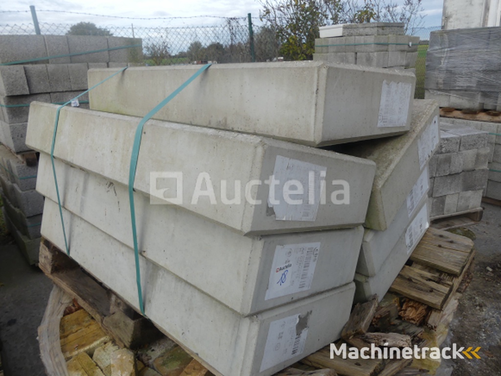 7 Betonnen stoepranden