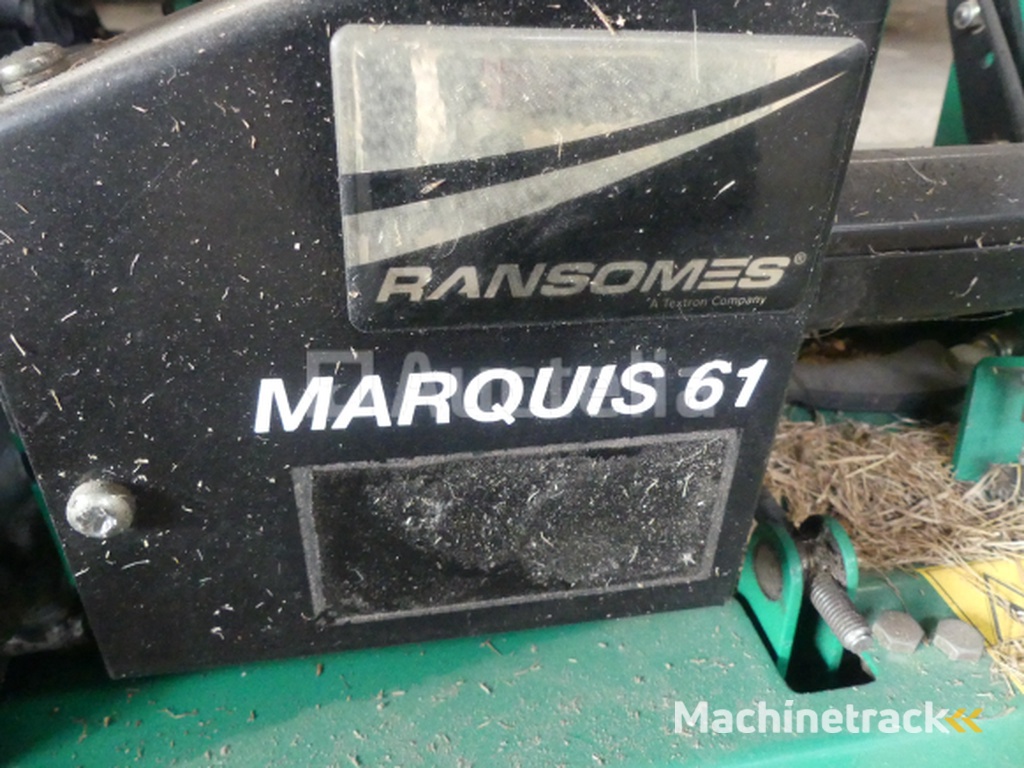 Vintage Lawn Mower with Roller Ramnsomes Marquis 61