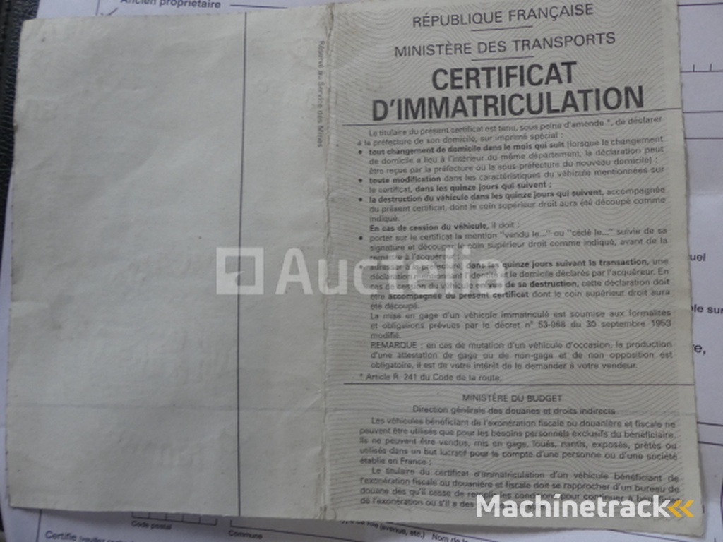 400cc Honda CX400 Motorcycle (1982-12.942 km)(VIN: 201258)