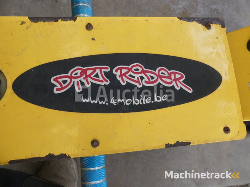 Dirt Rider balance bike with combustion engine