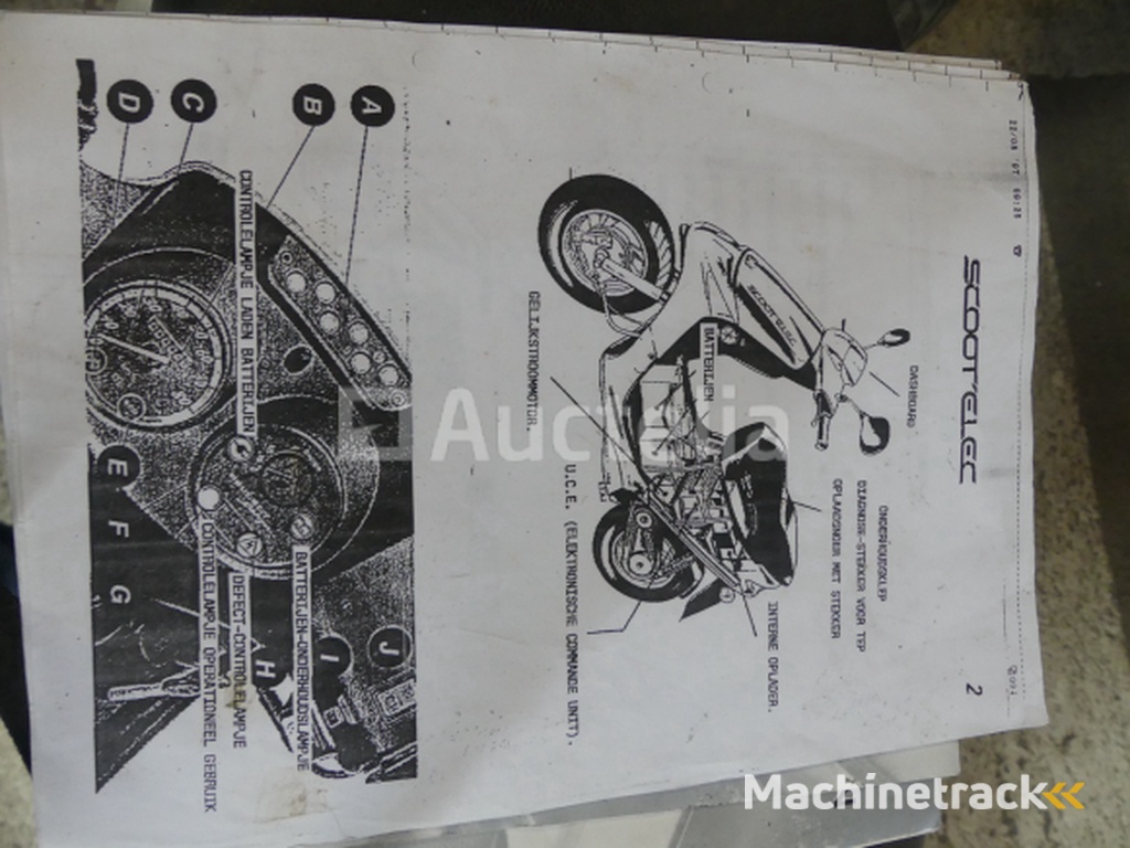Peugeot Scoot'elec electric scooter