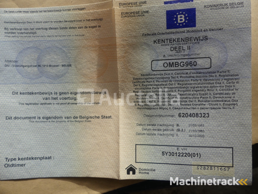 Yamaha XT125 125cc Motorcycle (VIN: 5Y3012220)