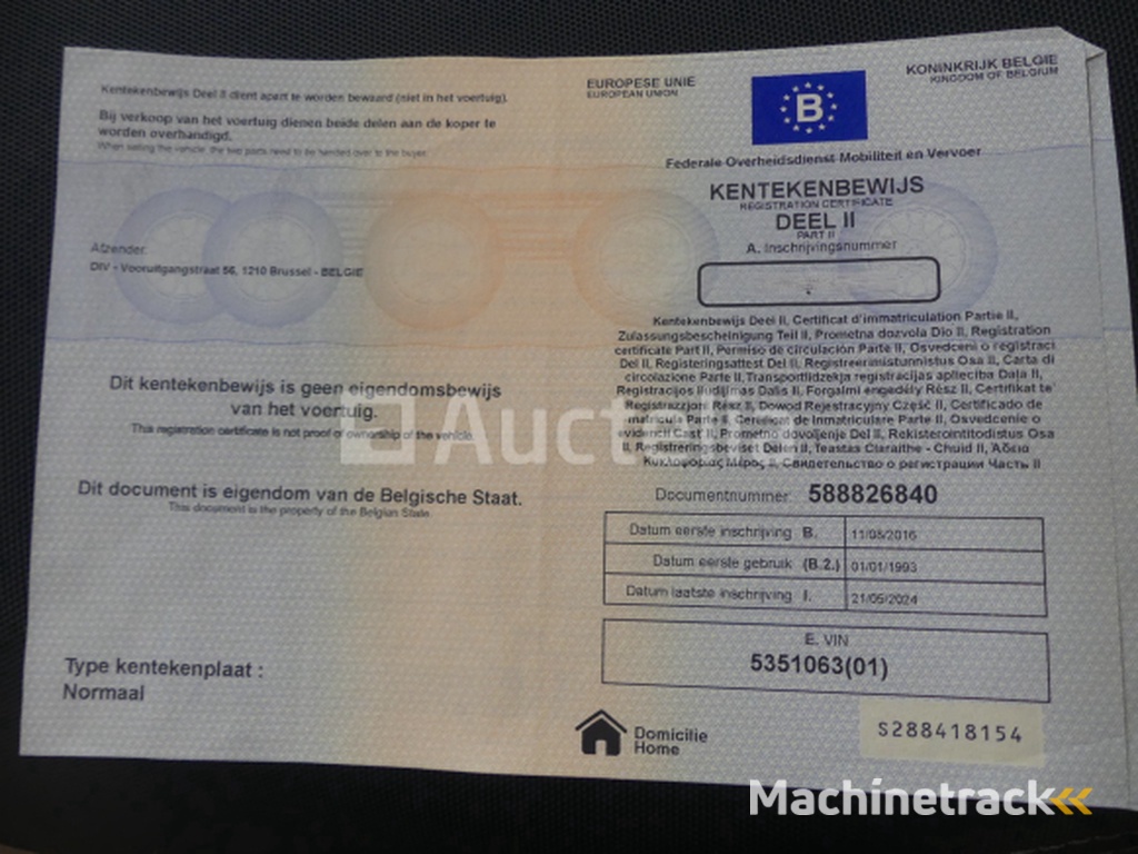 50cc Motorfiets Aprilia Classic (1993-21.295 km)(VIN: 5351063 )