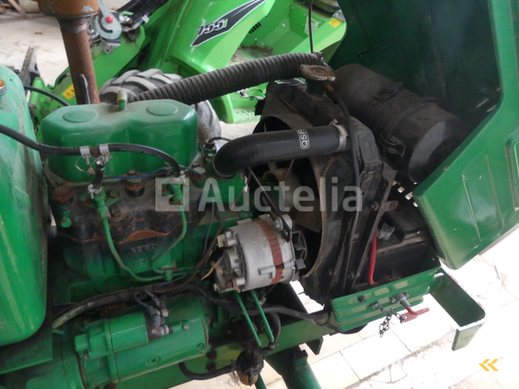 Vintage Mini Landbouw Tractor Merk en Model Onbekend