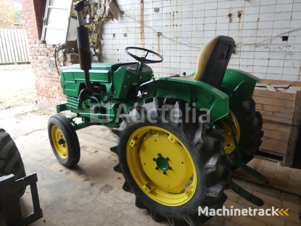 Vintage Mini Landbouw Tractor Merk en Model Onbekend