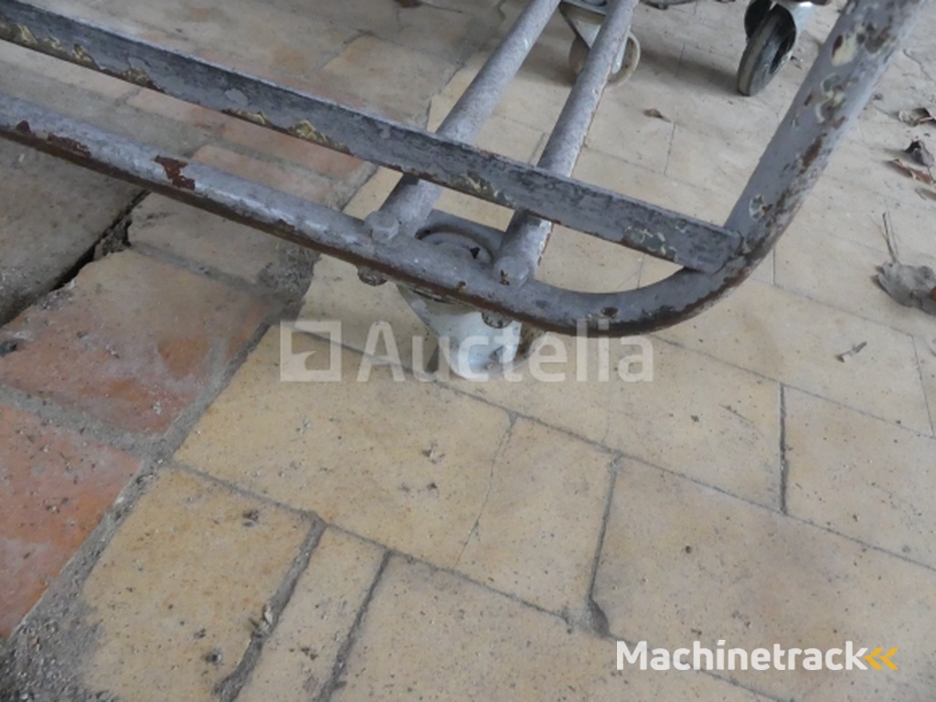 Vintage Mini Landbouw Tractor Merk en Model Onbekend