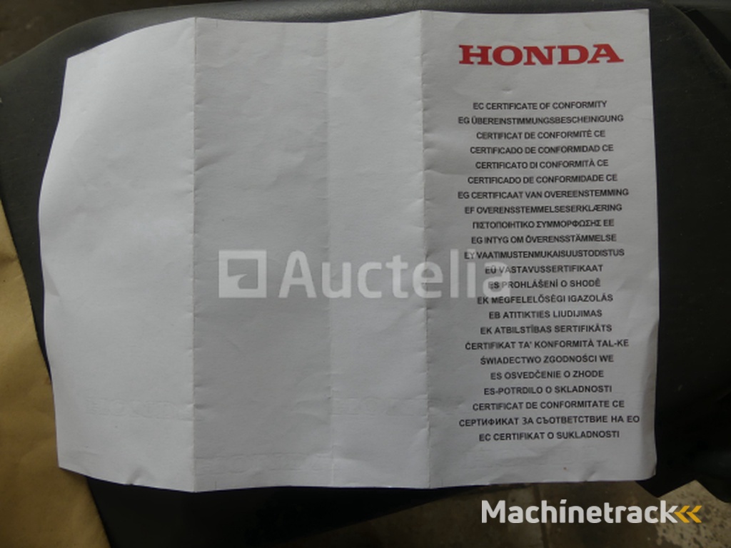 Honda CBF125 Motorcycle (VIN: LWBJC74A7H1021950)