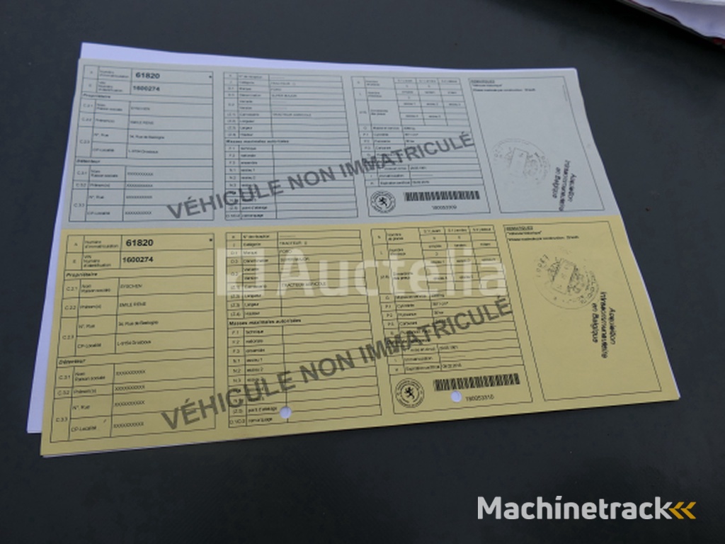 Ford Super Major Landbouwtractor + Lier