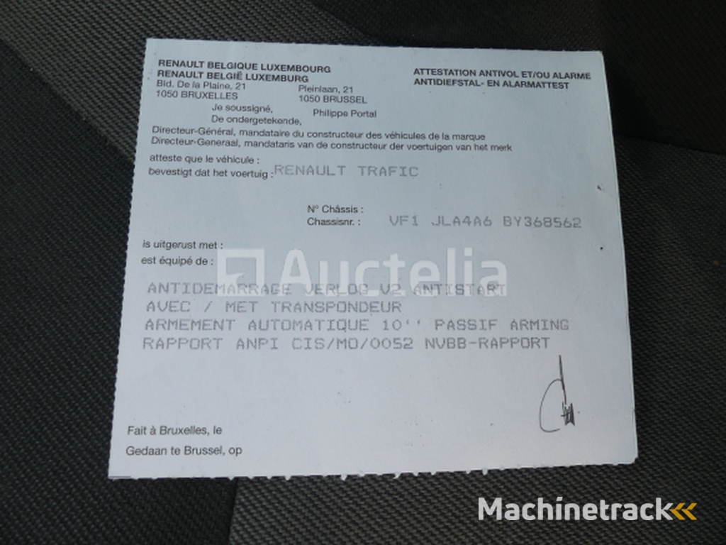 Renault Trafic minibus (2011-154.800 km)