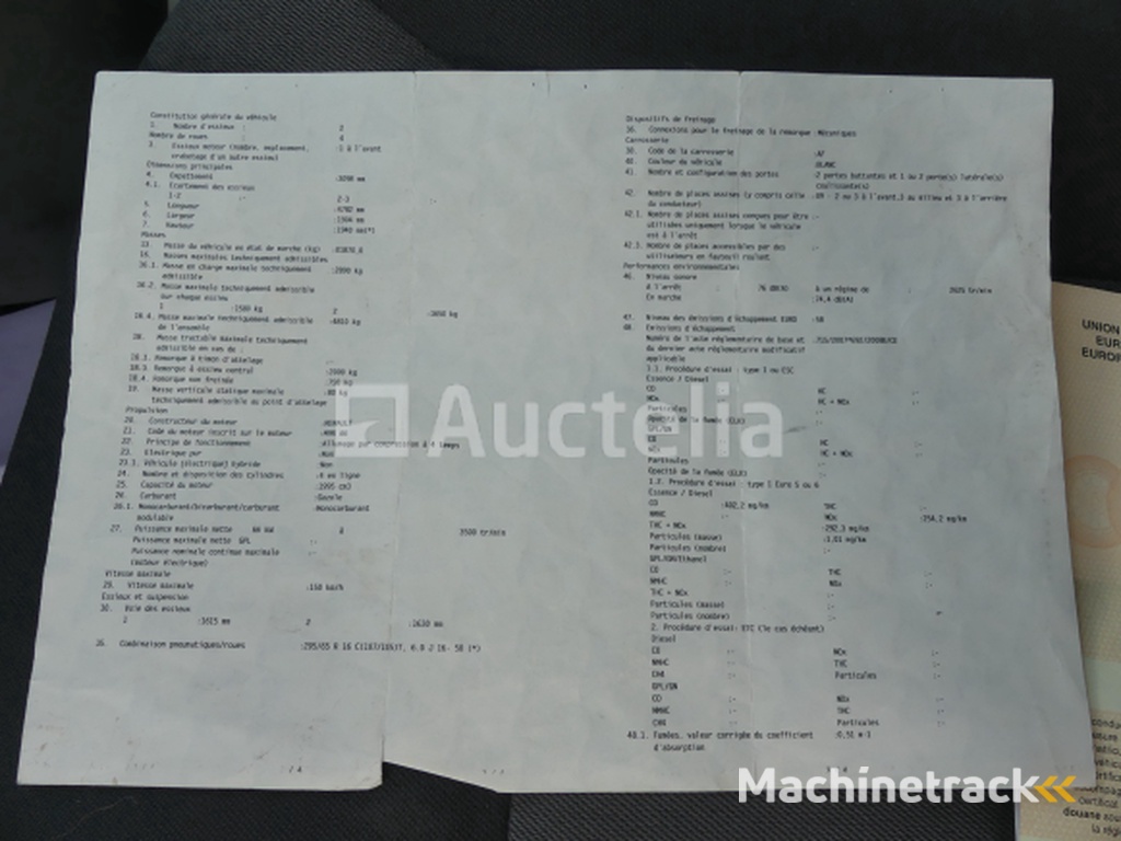 Renault Trafic minibus (2011-154.800 km)