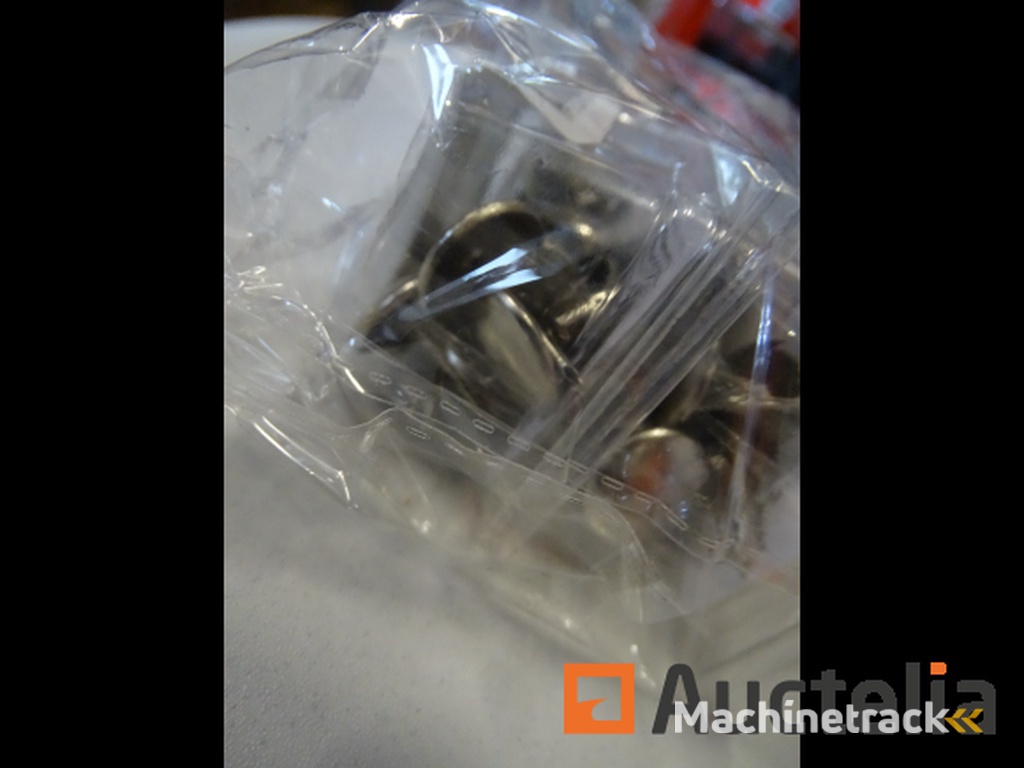 4 Blisters of 12 HANDSON Nickel Nail Pads for Under Chair and Table