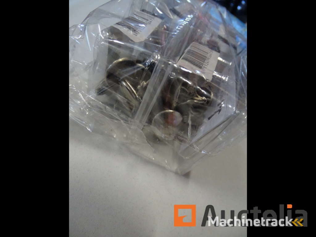 4 Blisters of 12 HANDSON Nickel Nail Pads for Under Chair and Table