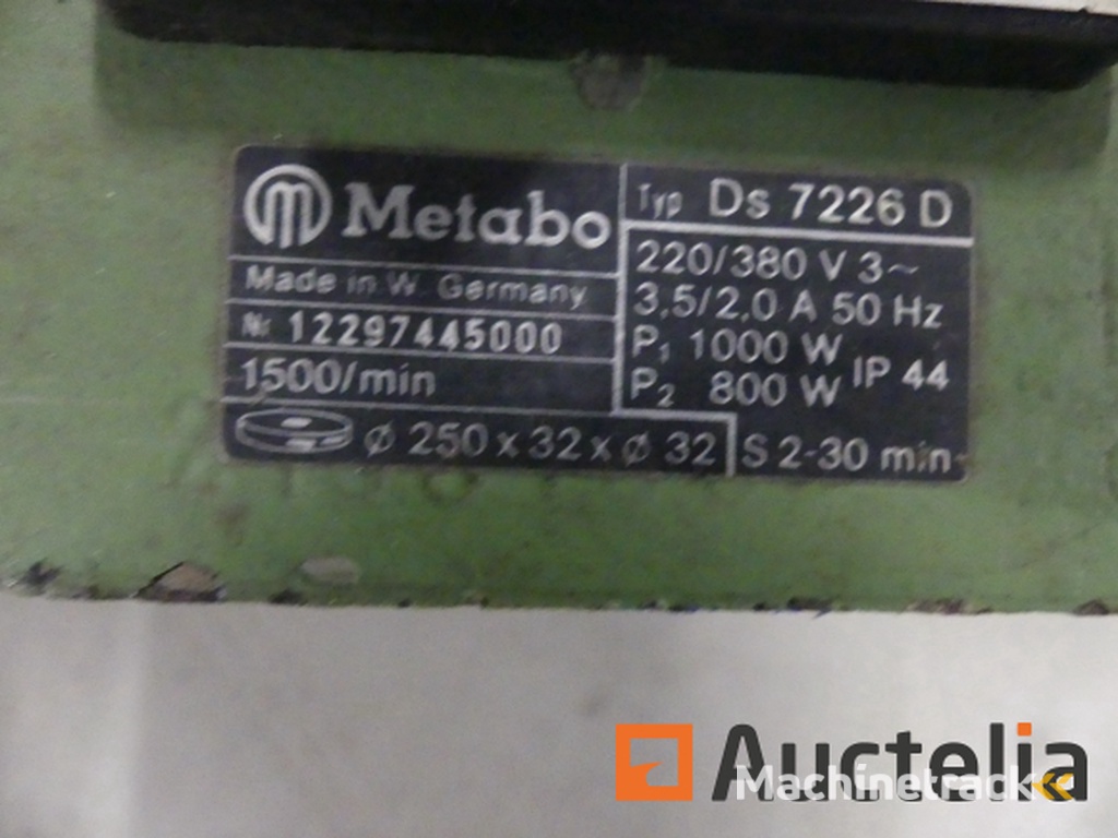 Métabo DS 7226D Double Suckled Grinder, Black&Decker Folding Work Table (9714-040)