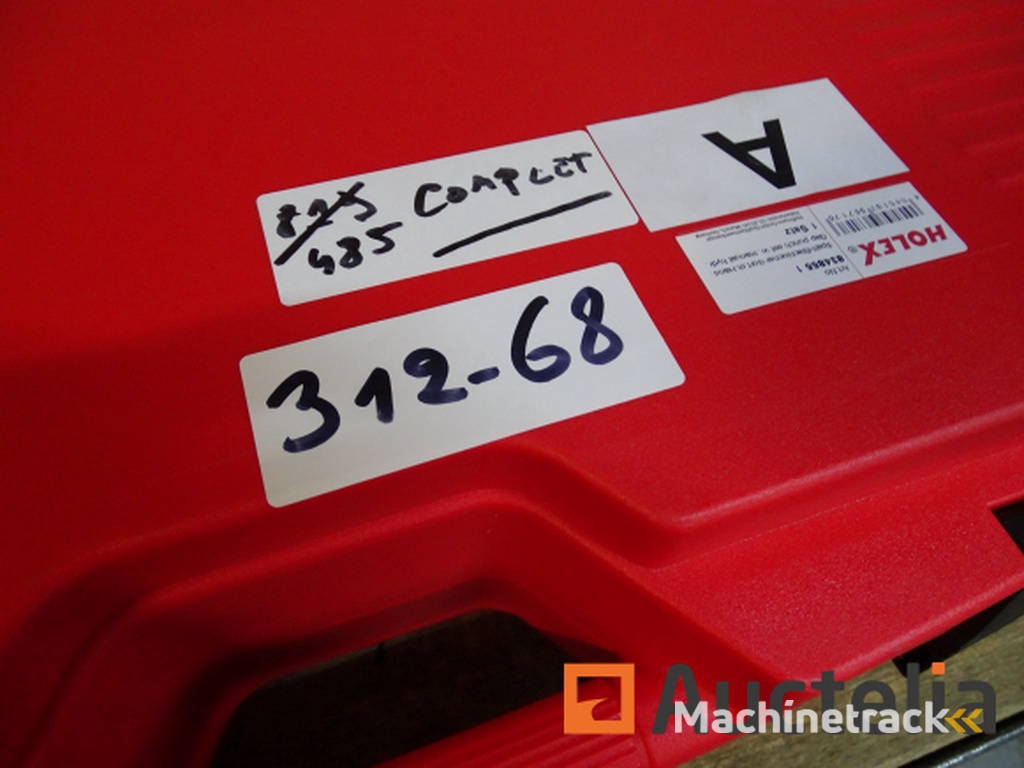 Sleufponsset met hydraulisch handgereedschap HOLEX