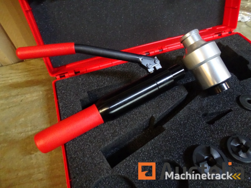 Sleufponsset met hydraulisch handgereedschap HOLEX