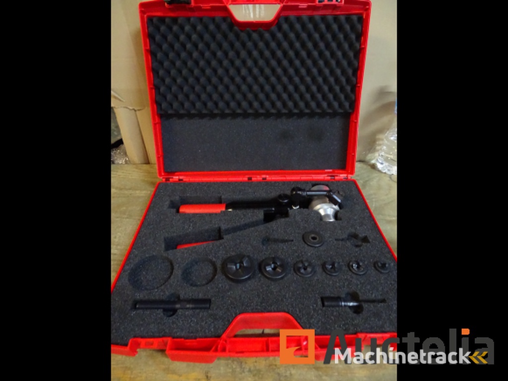 Sleufponsset met hydraulisch handgereedschap HOLEX