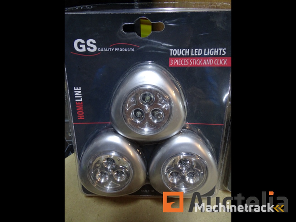 2 sets van 3 LED-lampen ontsteking door aanraking