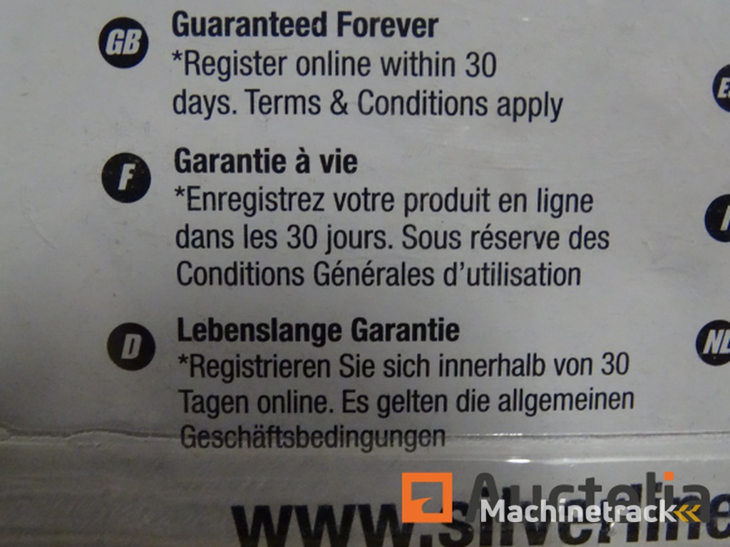 Set van 3 HSS stalen conische frezen