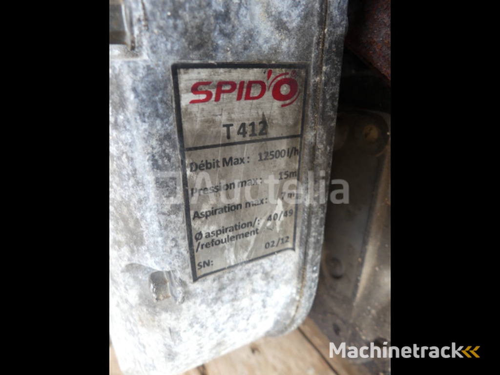 Spido T 412 Waterpomp