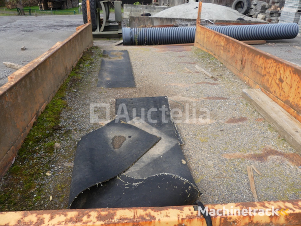 Macer machine aanhangwagen