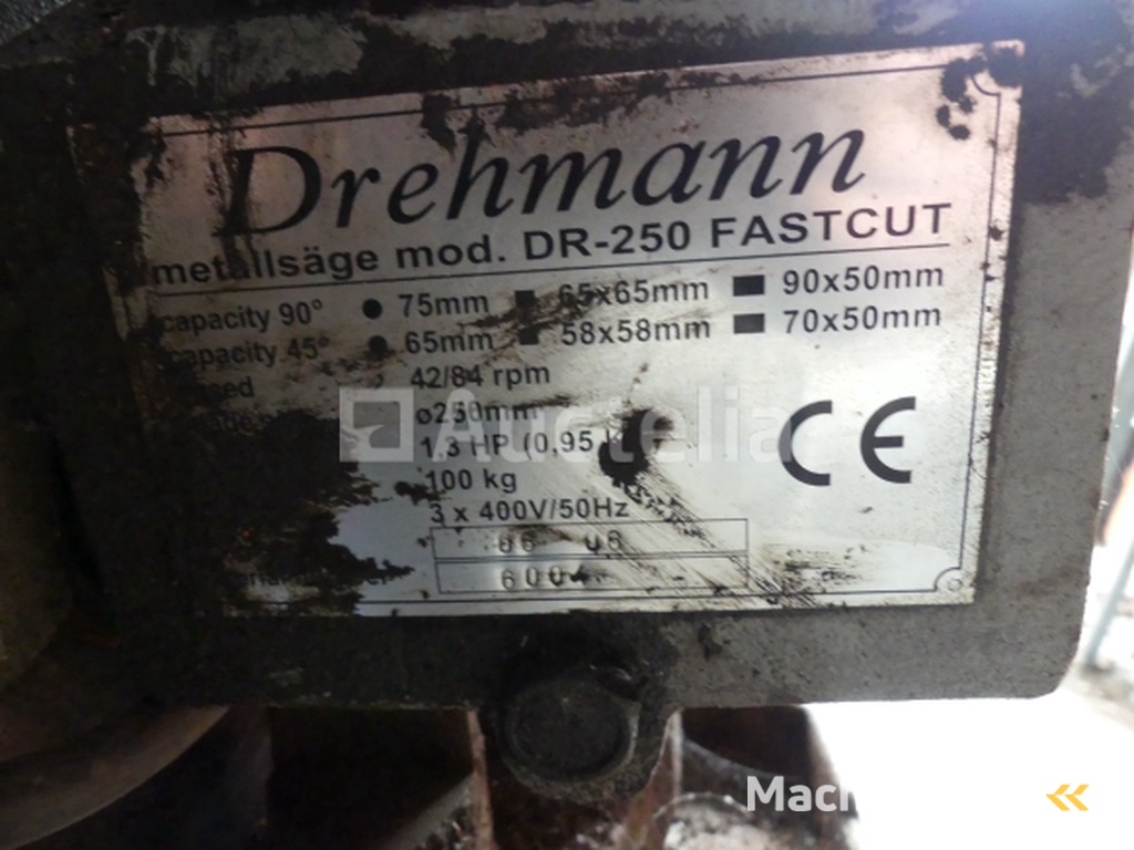 Drehmann DR250 metalen kettingzaag