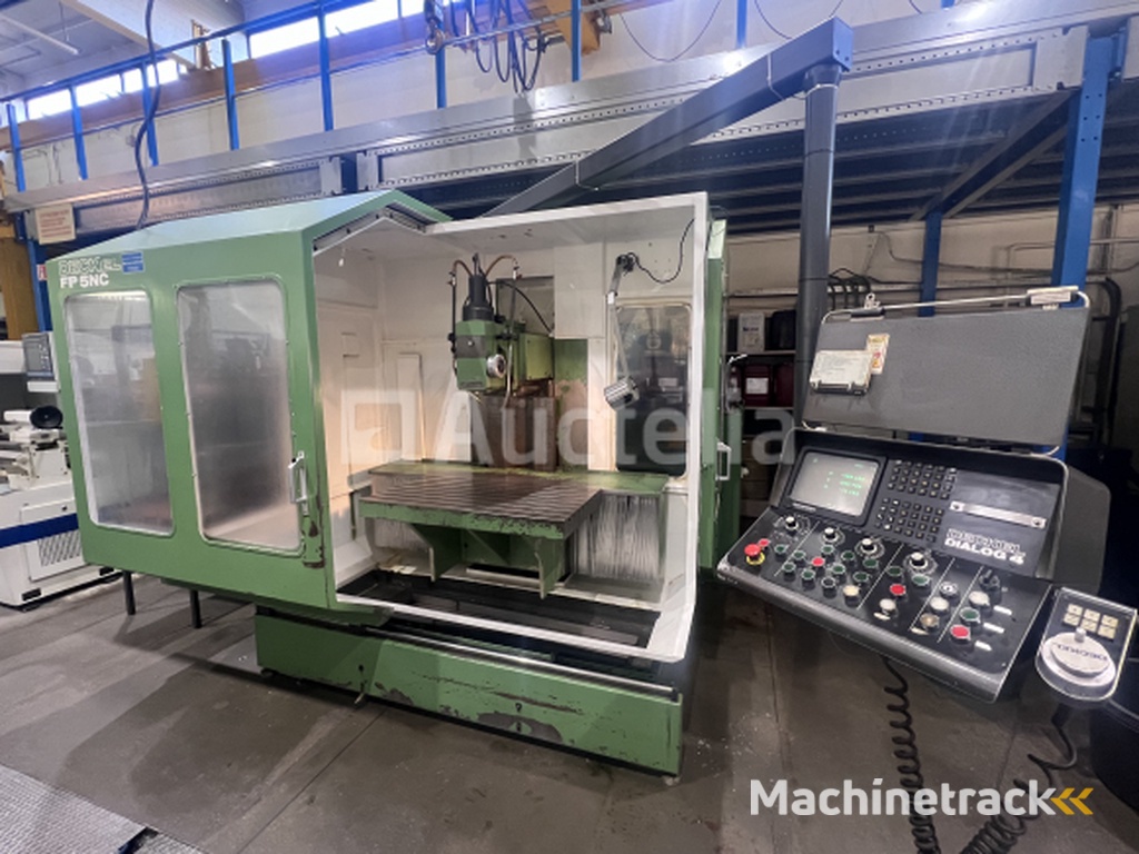 Deckel FP 5 NC CNC Milling Machine 1986