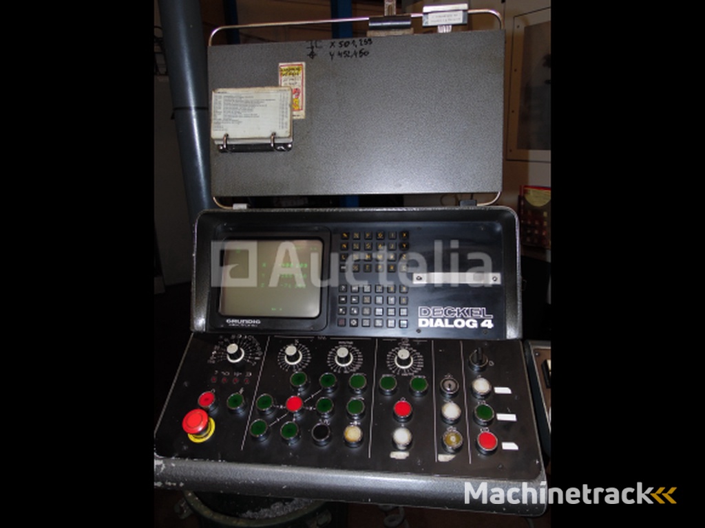 Deckel FP 5 NC CNC Milling Machine 1986