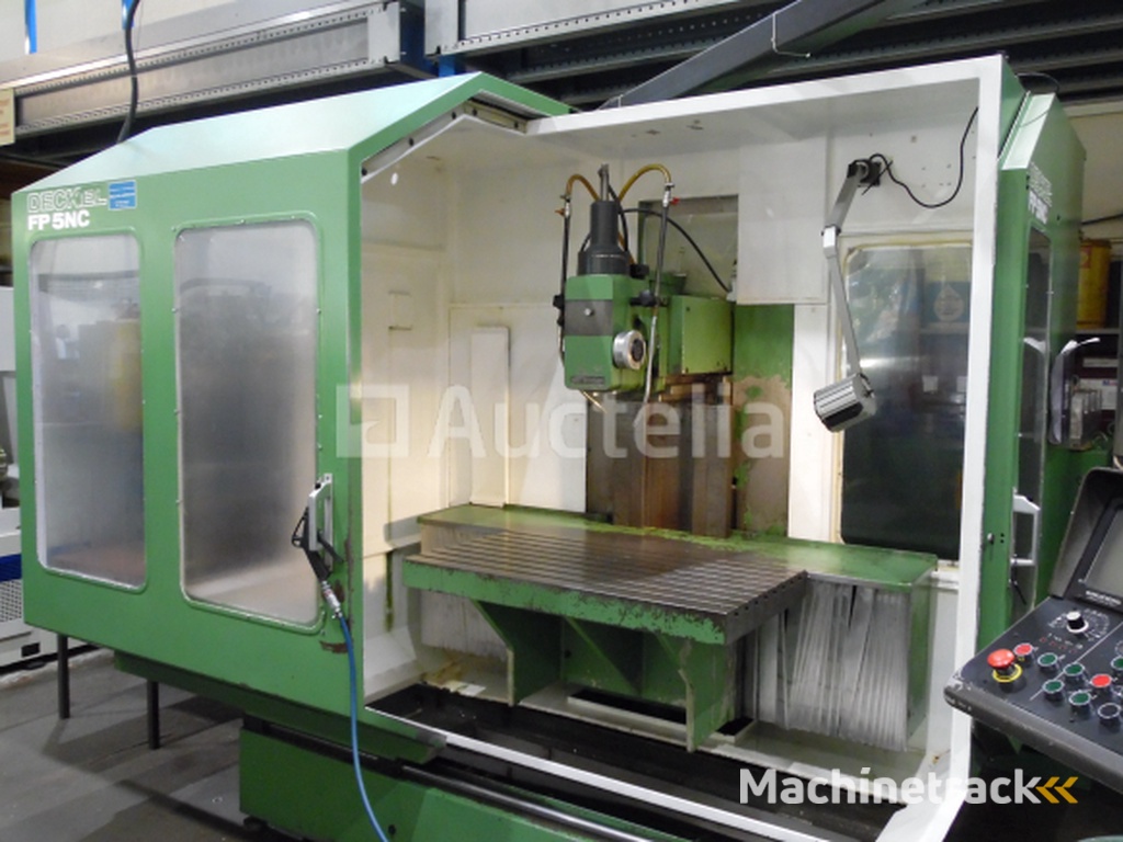 Deckel FP 5 NC CNC Milling Machine 1986