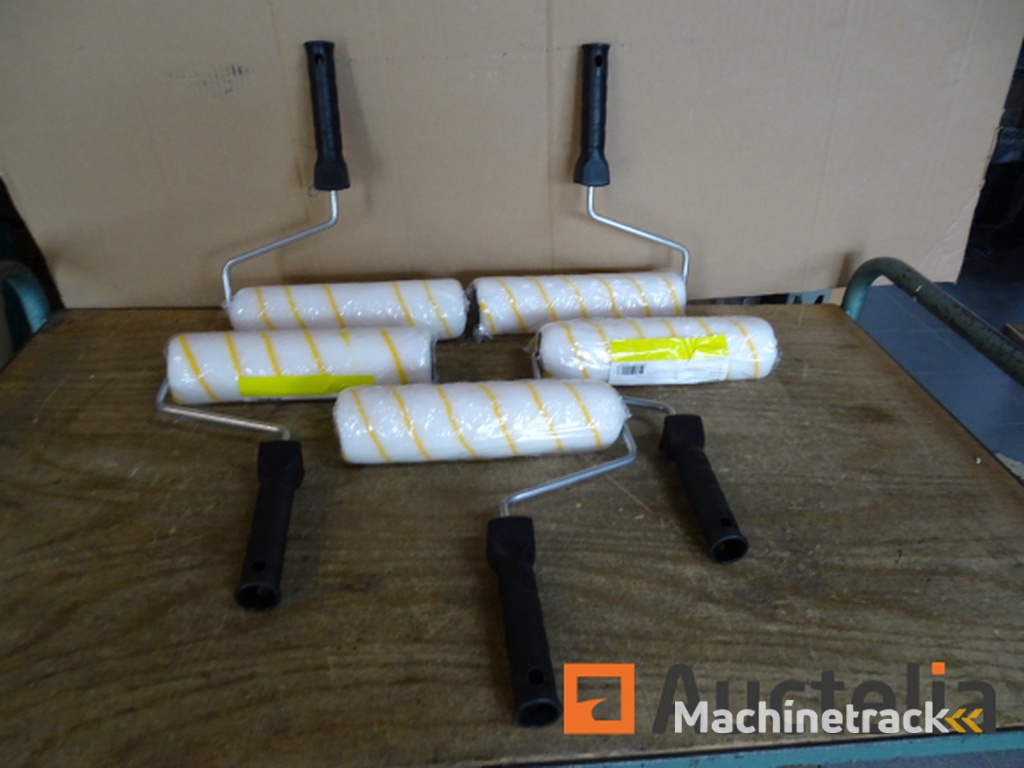 5 Wand- en plafondverfrollers met handvat